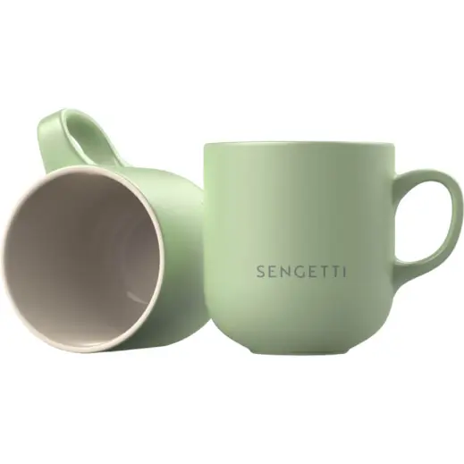 Andy Cartwright Sengetti Perfect Mug - Set Of 2 Moss Display